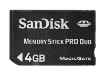 תמונה של SanDisk Memory Stick PRO Duo  4GB