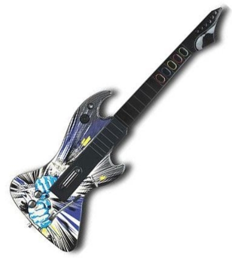 תמונה של גיטרה אלחוטית ל React Rebel Yell Wireless Guitar PS3