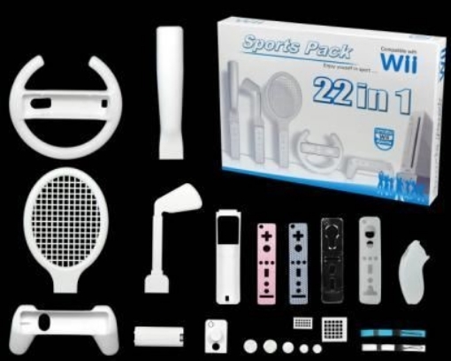 תמונה של חבילת ספורט מורחבת WII 22in1 Nintendo Wii Sports Value Kit