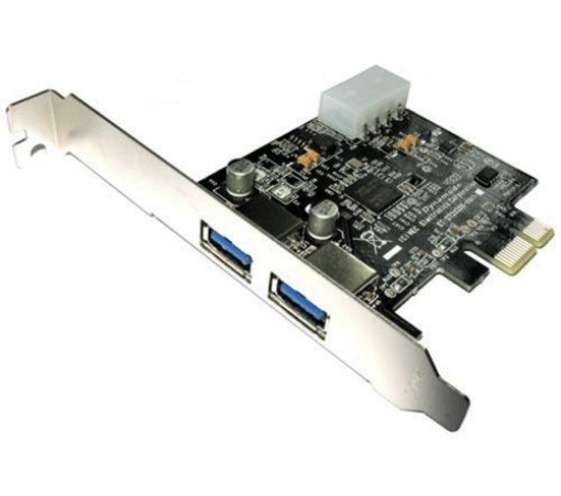 תמונה של כבלים מתאמים ובקרים ‏בקרי PCI / PCI-E‎ - ‏Dynamode PCI-E Card To 2-Ports USB 3.0‎