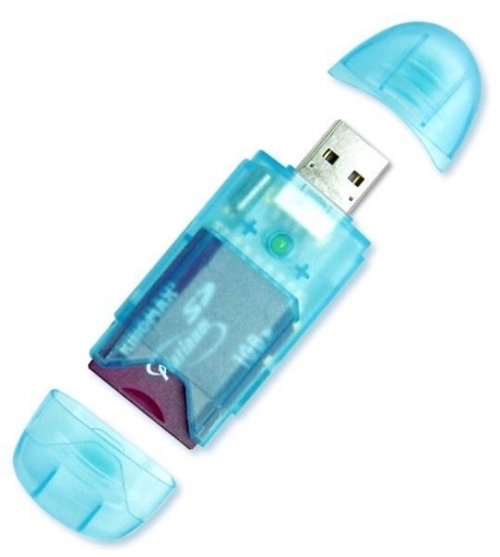 תמונה של קורא כרטיסי זיכרון USB2