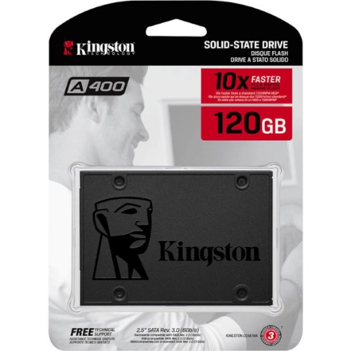תמונה של דיסק פנימי Kingston SSD 120GB A400  2.5