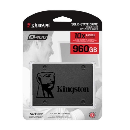תמונה של דיסק פנימי 2.5 Kingston A400 960GB SSD 3D NAND