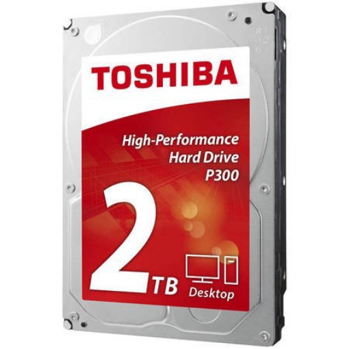 תמונה של דיסק קשיח פנימי לנייח Toshiba P300 2TB 7200rpm 64MB 3.5