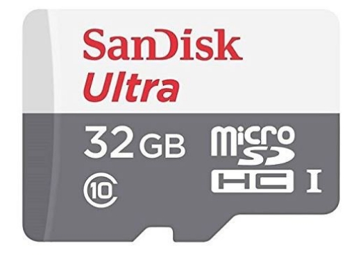 תמונה של כרטיס זיכרון SanDisk Ultra 32GB Micro SDHC UHS-I