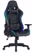 תמונה של כסא גיימינג מדגם Dragon Space עם תאורת RGB שחור\אפור