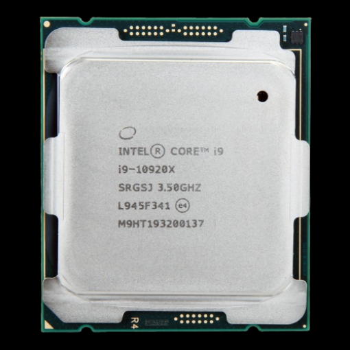 תמונה של מעבד אינטל  Intel I9-10920X TRAY LGA 206619.25MB Cache 3.50Ghz