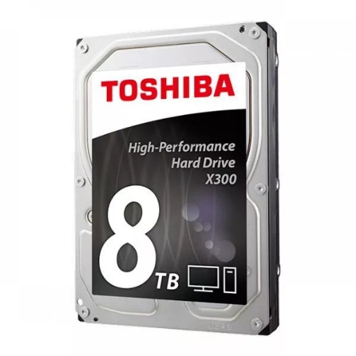 תמונה של דיסק קשיח פנימי Toshiba X300 3.5 8TB 256MB Cache 7200RPM SATA III