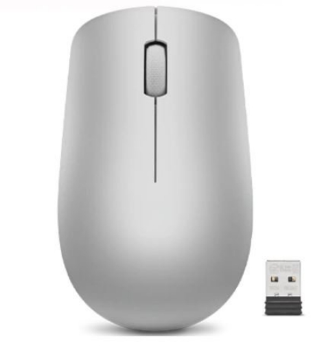 תמונה של עכבר LENOVO 530 Wireless Mouse Platinum Grey