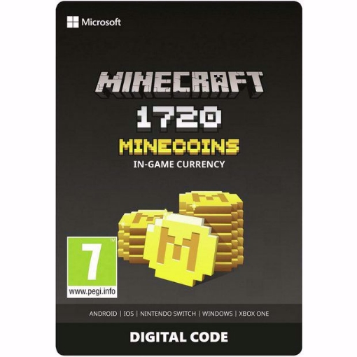תמונה של קוד דיגיטלי מיין קוינס מיינקראפט Minecraft - 1720 Minecoins