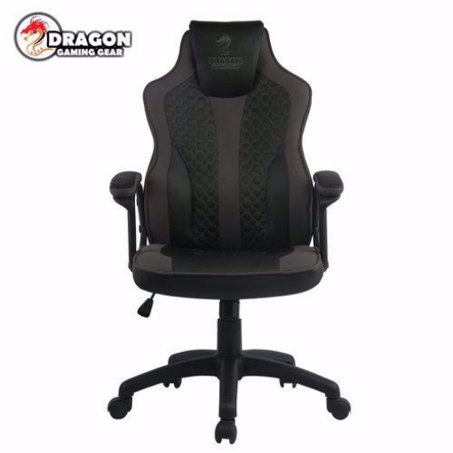 תמונה של כסא גיימינג דגם  Dragon SNIPER  שחור /  אפור