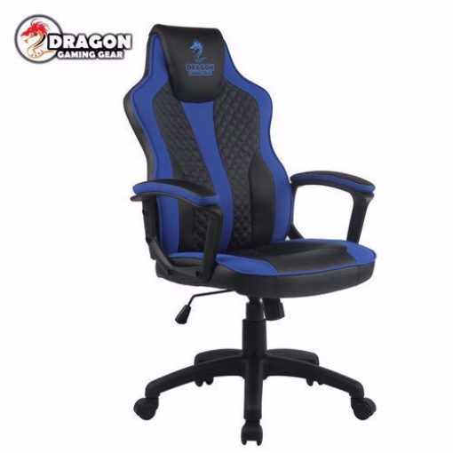 תמונה של כסא גיימינג דגם  Dragon SNIPER  שחור / כחול