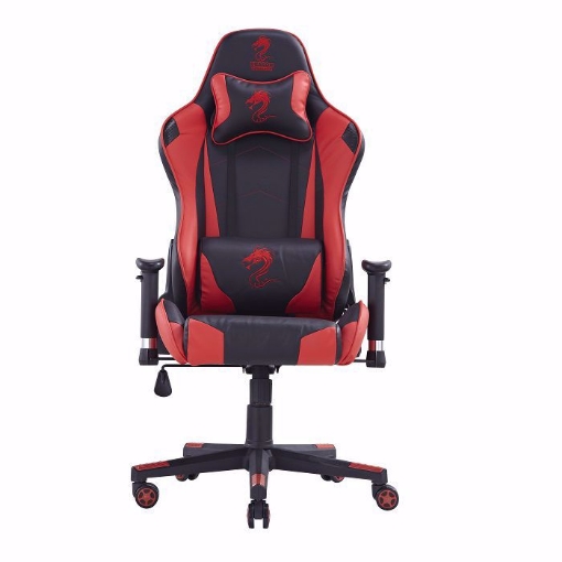 תמונה של כסא גיימינג מדגם Dragon Gladiator שחור \  אדום