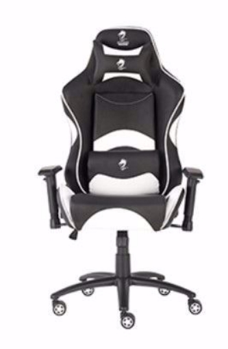 תמונה של כסא\מושב גיימינג Dragon Viper  שחור \ לבן