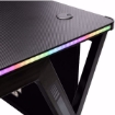 תמונה של שולחן גיימינג מקצועי    DragonPro Gaming Table Black XL RGB Led