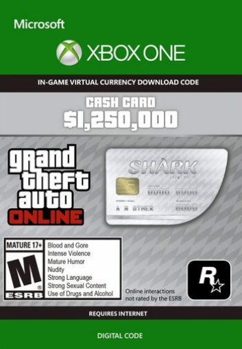 תמונה של Grand Theft Auto Online: Great White Shark Cash Card 1,250,000$(Xbox One) Key