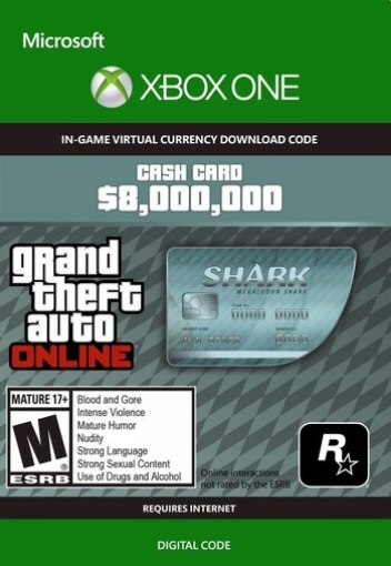 תמונה של Grand Theft Auto Online: Megalodon Shark Cash Card (Xbox One) Xbox One Key