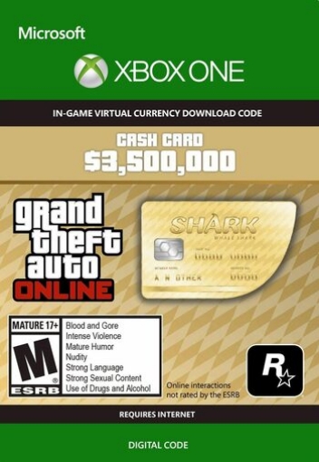 תמונה של Grand Theft Auto Online: Whale Shark Cash Card (Xbox One) Xbox One Key