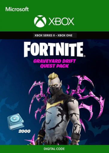 תמונה של Fortnite - Graveyard Drift Quest Pack + 2000 V-Bucks Challenge Xbox Live Key