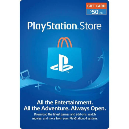 תמונה של Play Station Store Gift Card USA - 50 USD