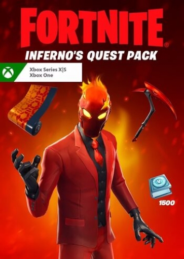 תמונה של Fortnite - Inferno's Quest Pack + 1,500 V-Bucks Challenge XBOX LIVE Key