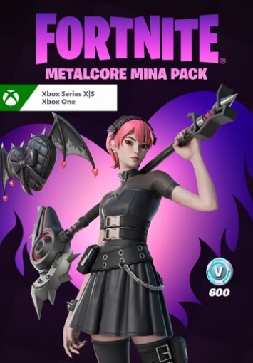 תמונה של Fortnite - Metalcore Mina Pack + 600 V-Bucks (DLC) XBOX LIVE Key