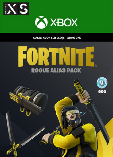 תמונה של Fortnite - Rogue Alias Pack + 600 V-Bucks (DLC) XBOX LIVE Key 