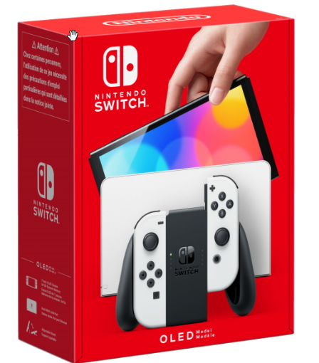 תמונה של Nintendo Switch OLED White קונסולת נינטנדו סוויץ' אולד לבן