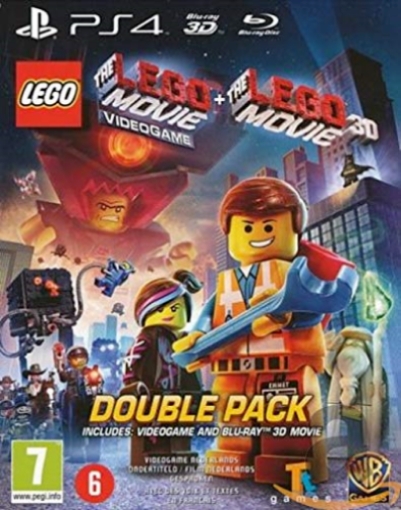 תמונה של PS4 The LEGO Movie & The LEGO Movie 3D Blu Ray (Double Pack) With Movie סוני