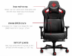 תמונה של כסא גיימינג HP OMEN Citadel gaming Chair