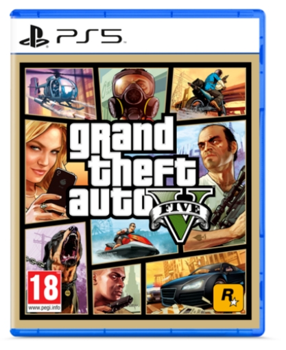 תמונה של PS5 GTA V PLAYSTATION