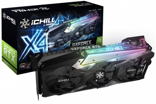 תמונה של כרטיס מסך Inno3D GeForce RTX 3090 ICHILL X4 C30904-246XX-1880VA36 מחודש