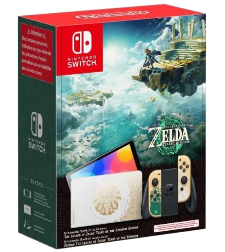 תמונה של Nintendo Switch OLED Model The Legend of Zelda: Tears of the Kingdom Edition נינטנדו