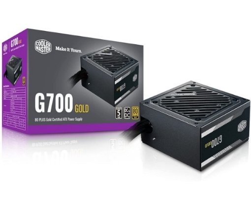 תמונה של ספק כוח Cooler Master G700 GOLD 80 Plus GOLD 120MM Fan