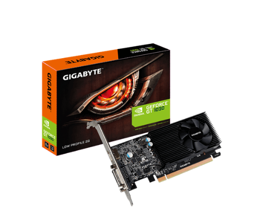 תמונה של כרטיס מסך Gigabyte GT 1030 2GB DDR5 DVI HDMI Low Profile
