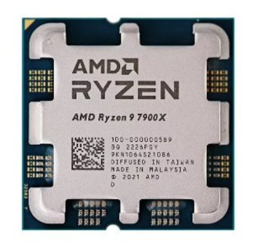 תמונה של מעבד AMD ZEN4 R9 7900X Tray no Fan AM5 TDP 170W Up to 5.6Ghz 12Cr