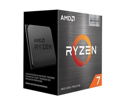 תמונה של מעבד סדרה 5000 AMD R7 5800X3D Box 8Crs 16Thrd 4.5Ghz V-cahce