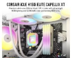 תמונה של קרור לבן Corsair iCUE H150i Elite CAPELLIX XT 3XAF120 RGB Elite