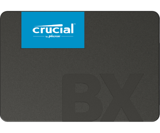 תמונה של דיסק פנימי Crucial BX500 500GB 3D NAND SATA 2.5-inch SSD