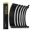 תמונה של סט כבלים מאריכים Antec Sleeved Extension PSU Cable Kit V2 Black