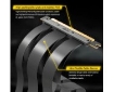 תמונה של כבל לכרטיס מסך Antec PCIE 4.0 Riser Cable Black