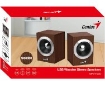 תמונה של רמקולים Genius SP-HF280 2.0 Wooden Speakers USB POWER PL3.5