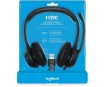 תמונה של אוזניות ומיקרופון Logitech H390 USB Headphones Black