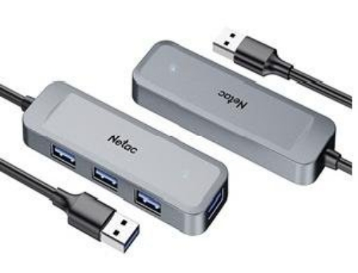 תמונה של מפצל פסיבי A 4 PORT- NETAC USB 3.0 Type