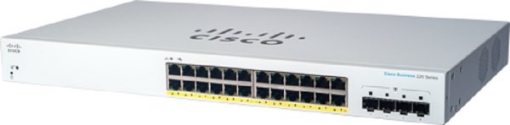 תמונה של מתג מנוהל CISCO 24 PORT POE 8WX24 1GB 195W 4X1G SFP