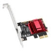 תמונה של כ.רשת פנימי לנייח Cudy PE25 2.5Gbits PCI-E Nework Adapter LP