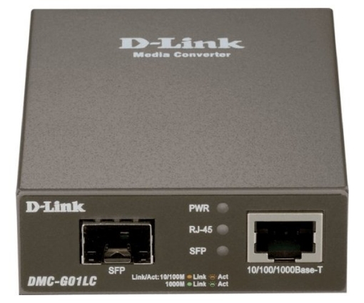 תמונה של ממיר חיבור רשת אופטי D-Link Gigabit Media Converter DMC-G01LC