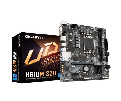 תמונה של לוח למעבדי אינטל Gigabyte H610M S2H V2 Micro-ATX DDR5