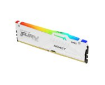 תמונה של זכרון Kingston Fury Beast RGB White 32GB 2X16 6000MHZ AMD/Intel