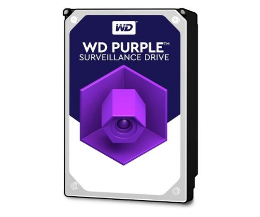 תמונה של דיסק קשיח פנימי לנייח  WD 1TB Purple 5400rpm 64MB 3.5